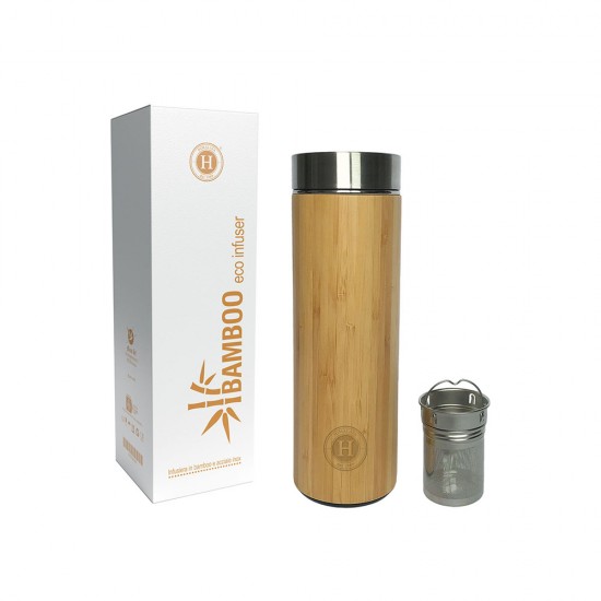 bamboo eco infuser 500 ml eco bottle 