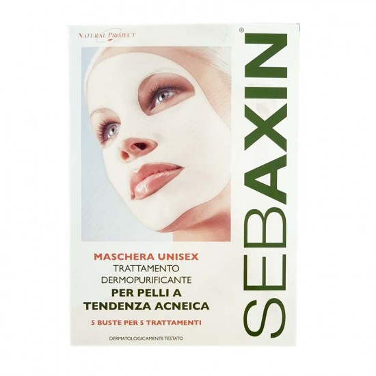 Sebaxin MASCHERA purificante acne 5 pezzi