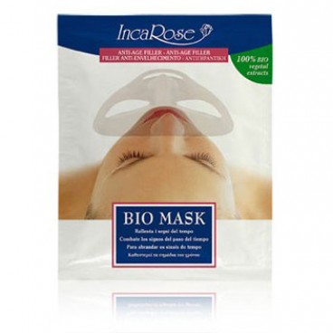 maschera bio monouso pelle distesa 17 ml. incarose bio mask