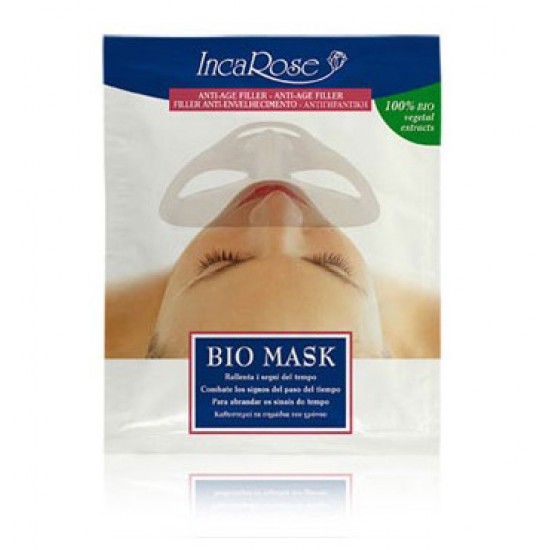 maschera bio monouso antiage 17 ml. incarose bio mask