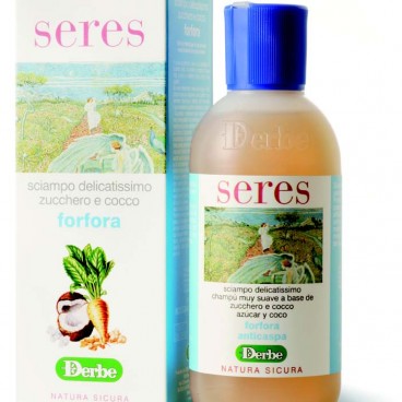 sciampo zucchero e cocco - capelli con forfora 200 ml. derbe seres