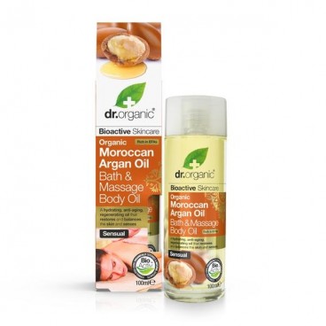 corpo massaggio e bagno 100 ml  dr. organic argan