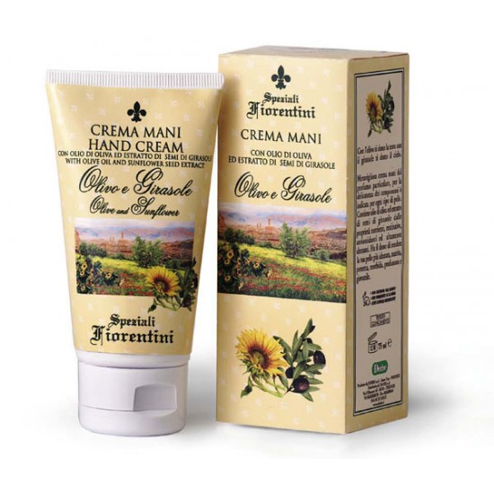 olivo e  girasole - crema mani 75 ml. derbe speziali fiorentini