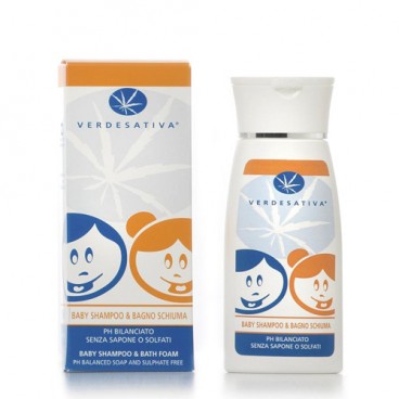 baby shampoo & bagno schiuma 150ml  verdesativa 