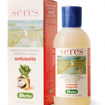 sciampo zucchero e cocco - capelli unti 200 ml. derbe seres